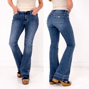 Judy Blue Bootcut Jeans Western Back Pocket Y2K Size 11/30